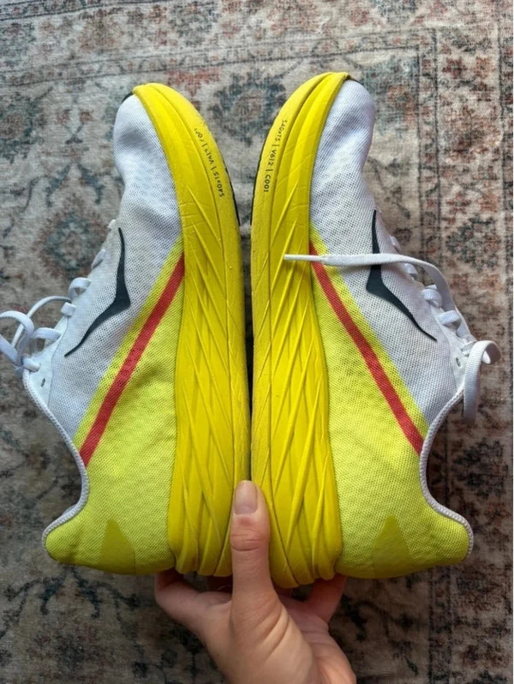 Mens Hoka Running Shoes Size 9.5 USA Rocket X